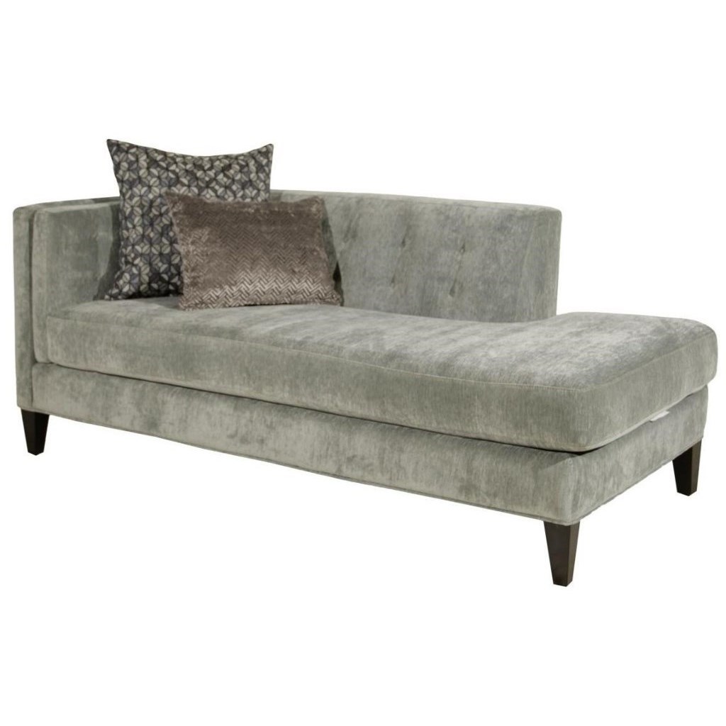 One arm top chaise lounge
